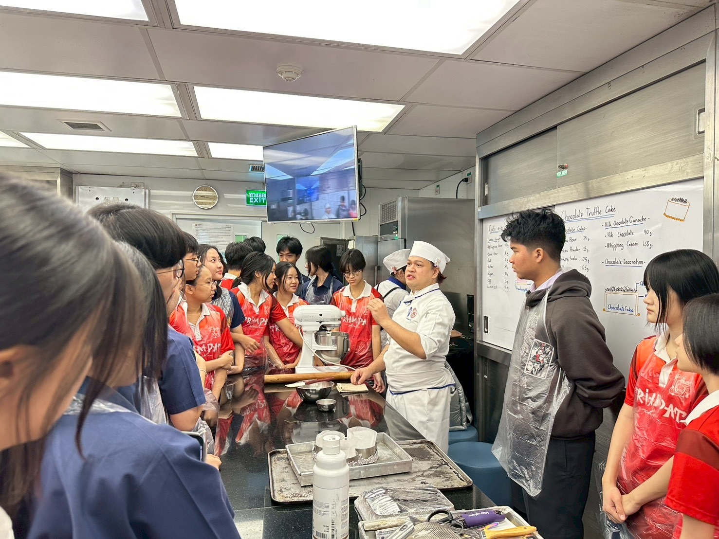 Bakery workshop at Dusit Thani College