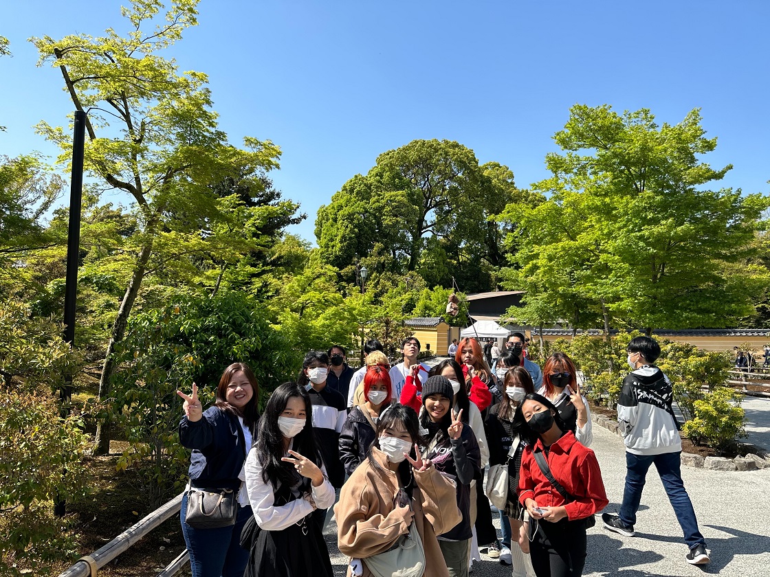 Studenten in Japan